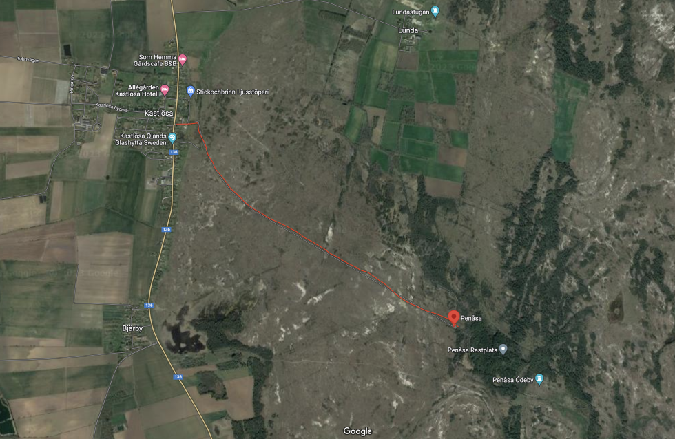 kartbild Penåsa